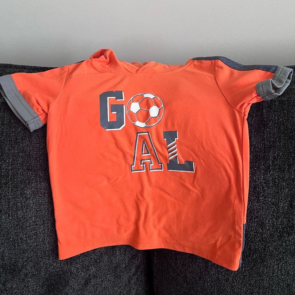 Set of (3) Short Sleeve Tees & Shorts for toddler Boys (Sports Themed)